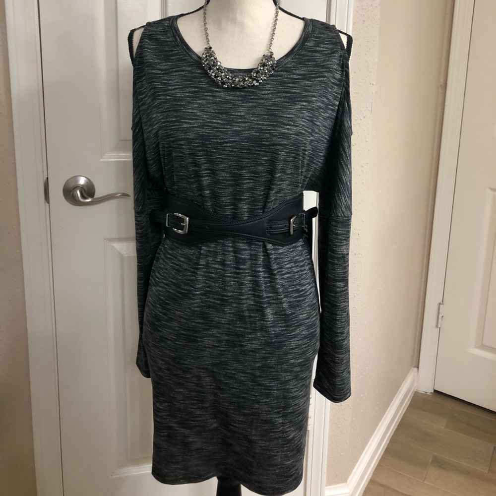 Express Body-con Cold Shoulder Dress NWT
